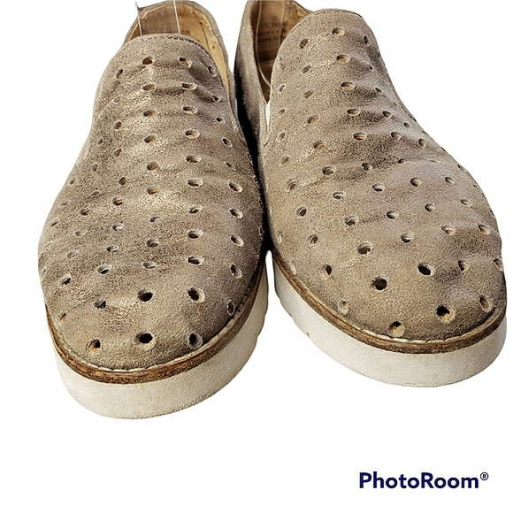 Johnston and Murphy Flex Sneaker Perforated Leather Loafer Removable Insoles 8 - Picture 11 of 12